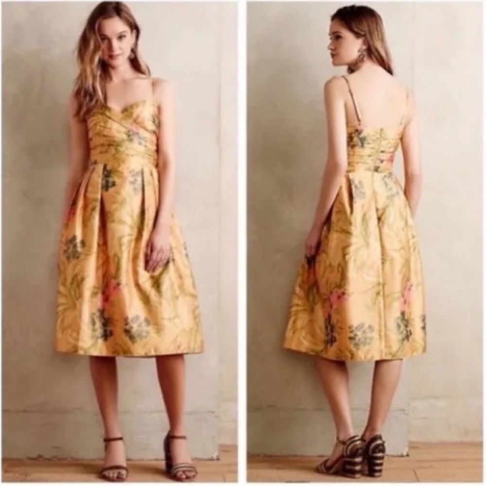 Anthropologie James Coviello Botanica Dress